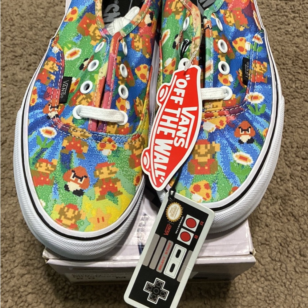 Super Mario vans